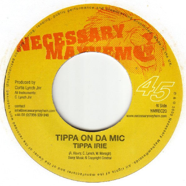Tippa Irie / Papa Levi : Tippa On Da Mic / Speed Rappin (7")