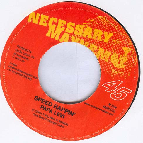 Tippa Irie / Papa Levi : Tippa On Da Mic / Speed Rappin (7")