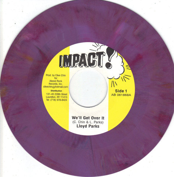 Lloyd Parks : We'll Get Over It (7", RE, Pur)