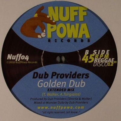 Earl Sixteen / Dub Providers : Silver & Gold (Extended Mix) / Golden Dub (Extended Mix) (12")