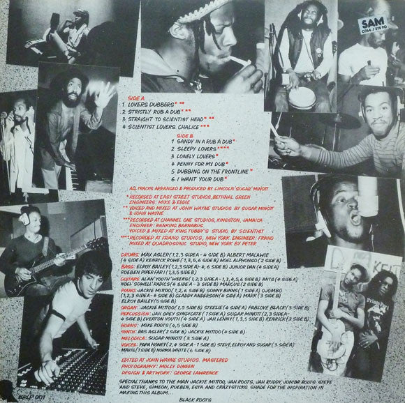 Sugar Minott & The Black Roots Players* : Meet The People In A Lovers Dubbers Style (LP)