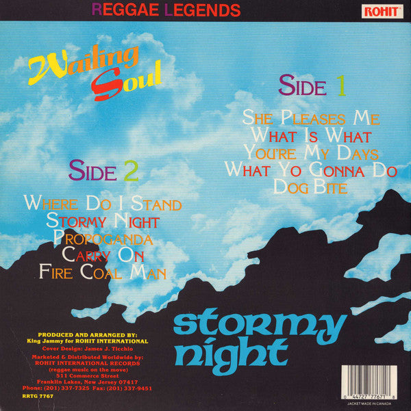Wailing Soul* : Stormy Night (LP, Album)