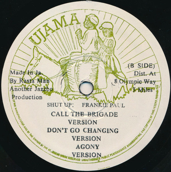 Frankie Paul : Shut Up Bway (LP, Album)