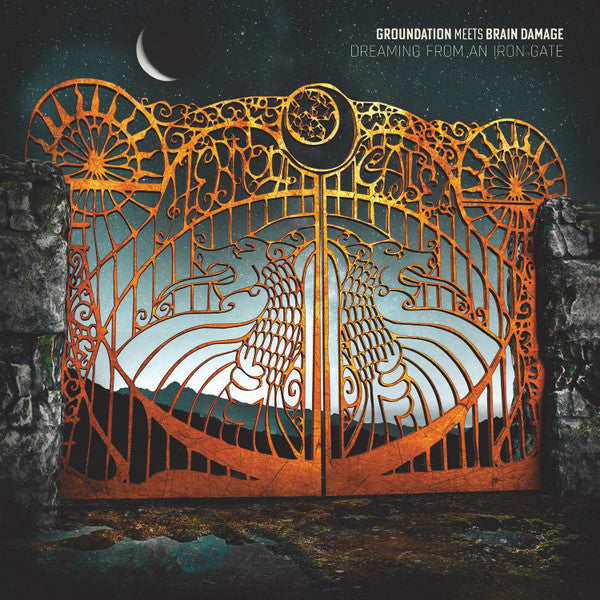 Groundation Meets Brain Damage (2) : Dreaming From An Iron Gate (2xLP, Album)