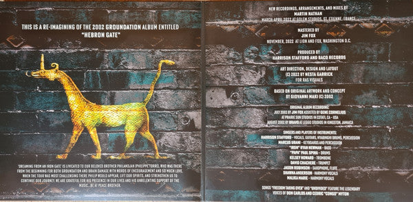 Groundation Meets Brain Damage (2) : Dreaming From An Iron Gate (2xLP, Album)