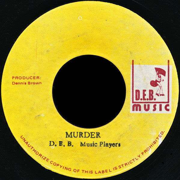 Junior Delgado : Trickster / Murder (7")