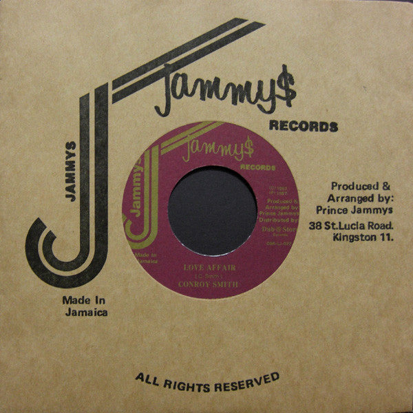 Conroy Smith : Love Affair (7", RE)