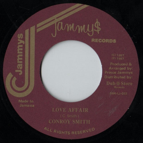 Conroy Smith : Love Affair (7", RE)