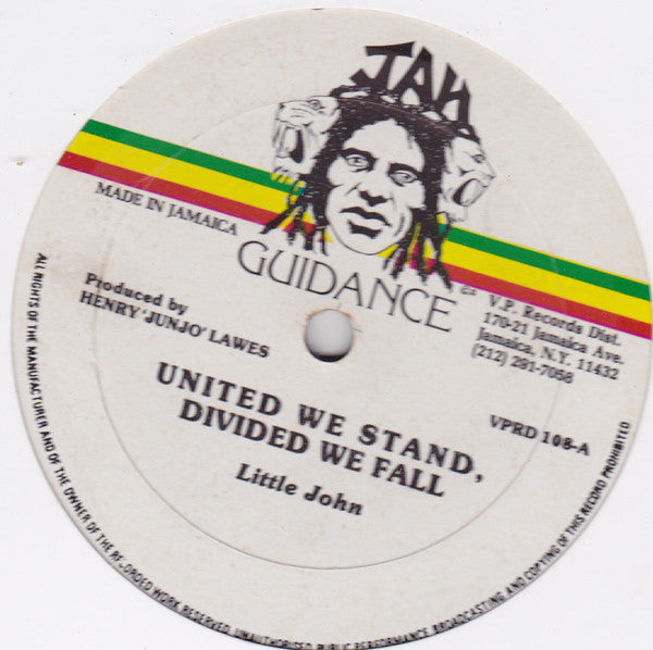 Little John / Jennifer Laura* : United We Stand, Divided We Fall / You're My Life (12")