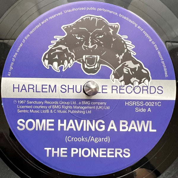 The Pioneers : Some Having A Bawl / Whip Them (7", Ltd, RE)