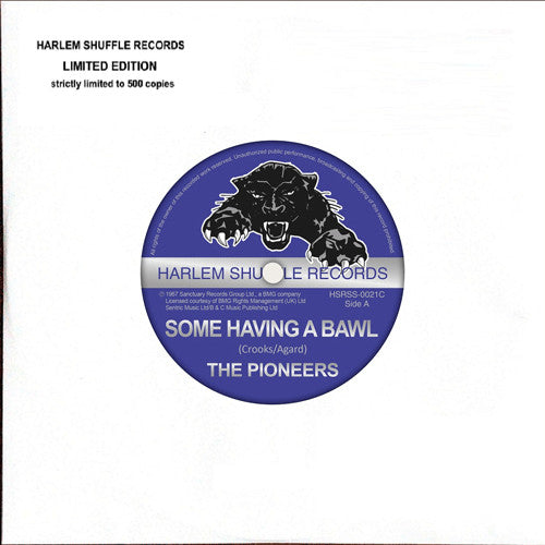 The Pioneers : Some Having A Bawl / Whip Them (7", Ltd, RE)