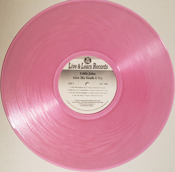 Little John : Give The Youth A Try (LP, Album, Ltd, RE, Pin)