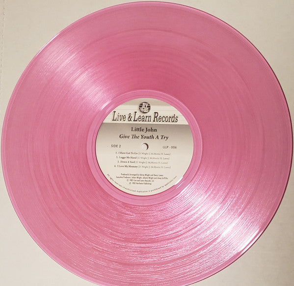 Little John : Give The Youth A Try (LP, Album, Ltd, RE, Pin)
