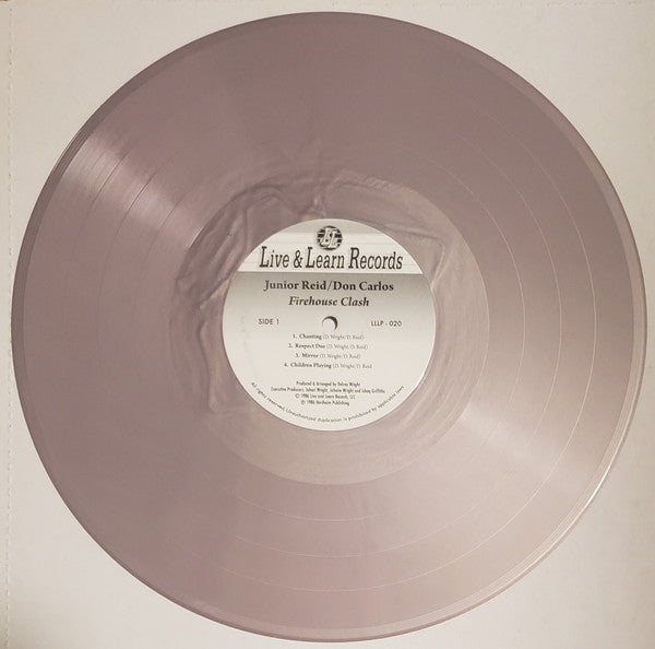 Junior Reid / Don Carlos (2) : Firehouse Clash (LP, Album, Ltd, RE, Sil)