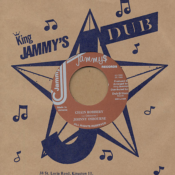 Johnny Osbourne : Chain Robbery (7", RE)