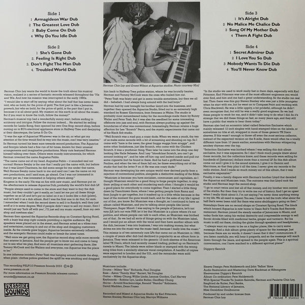 Herman Chin-Loy : Musicism Dub  (2xLP, RE)