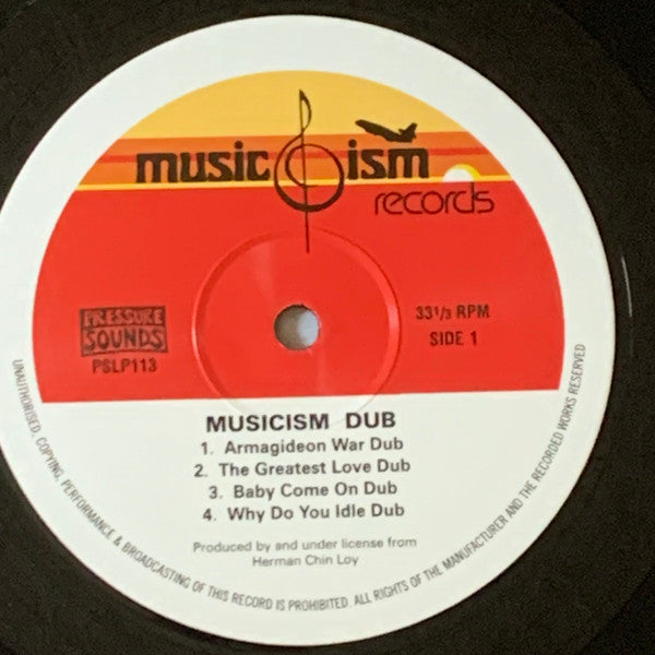 Herman Chin-Loy : Musicism Dub  (2xLP, RE)
