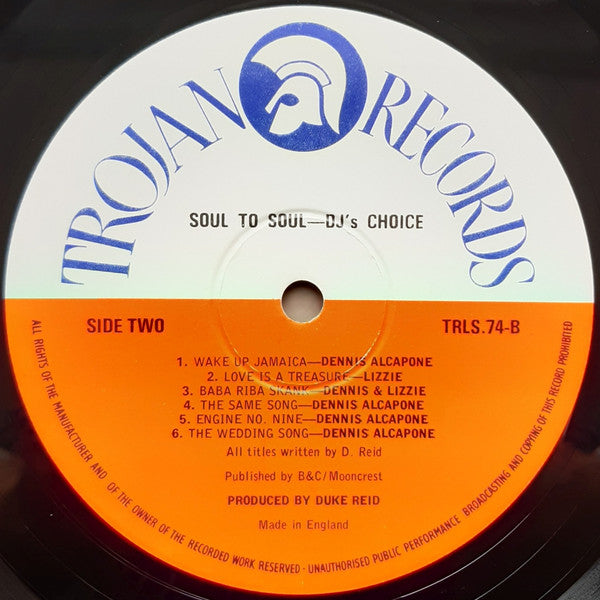 Various : Soul To Soul - DJ's Choice (LP, Comp)