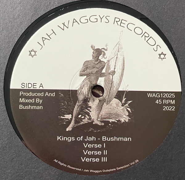 The Bushman (2) : Kings of Jah / The Mighty One (12")