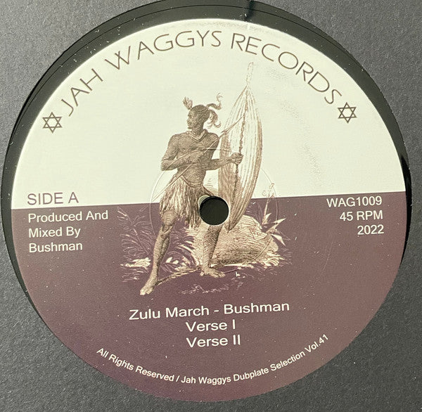 The Bushman (2) : Zulu March (12")