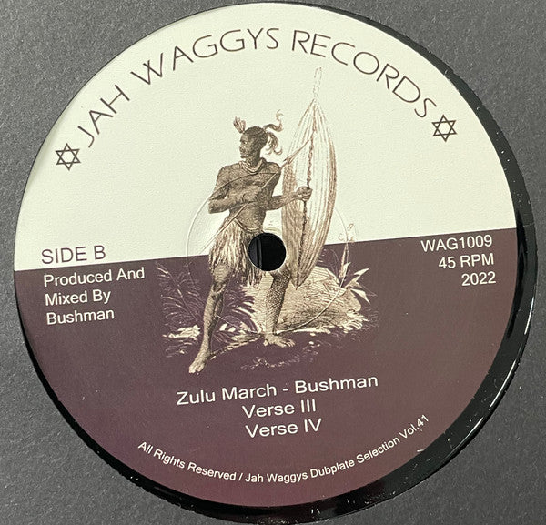 The Bushman (2) : Zulu March (12")