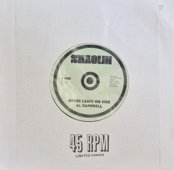 Al Campbell : Never Leave His Side (7", Ltd, Pol)