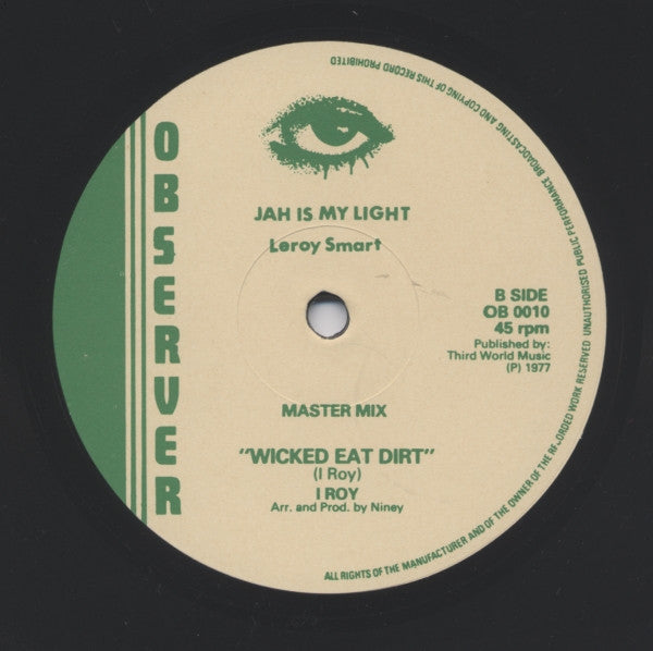 The Jewells* / Leroy Smart & I Roy* : Master Mix (12")
