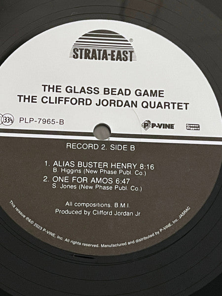 Clifford Jordan Quartet : Glass Bead Games (2xLP, Album, Ltd, RE)