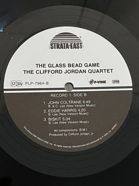 Clifford Jordan Quartet : Glass Bead Games (2xLP, Album, Ltd, RE)