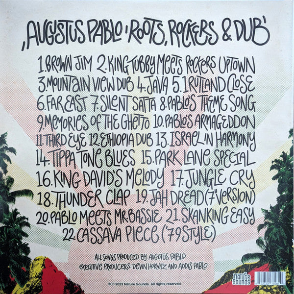 Augustus Pablo : Roots, Rockers & Dub (2xLP, Comp)