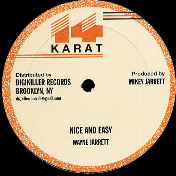 Wayne Jarrett / Thriller U : Nice And Easy / Too Much Racket (12", RP)
