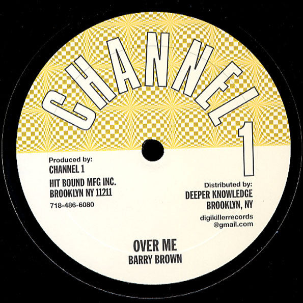 Barry Brown / Angela Prince : Over Me / Joker Lover (10")