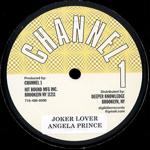 Barry Brown / Angela Prince : Over Me / Joker Lover (10")