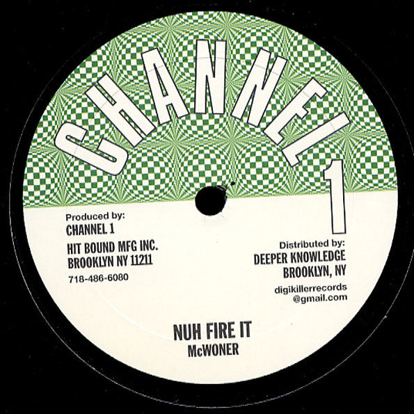 McWoner* : Nuh Fire It / Higher Region (10", RE)