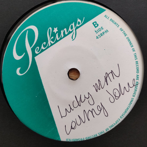 Courtney John : Lucky Man / Win Some (7", RP, Han)