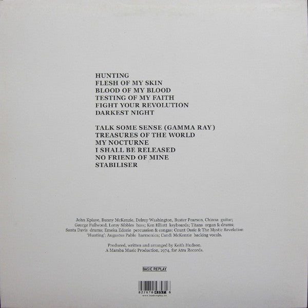 Keith Hudson : Flesh Of My Skin Blood Of My Blood (LP, Album, RE)