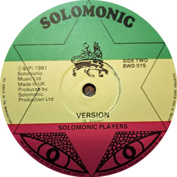 Bunny Wailer : Conqueror (12")