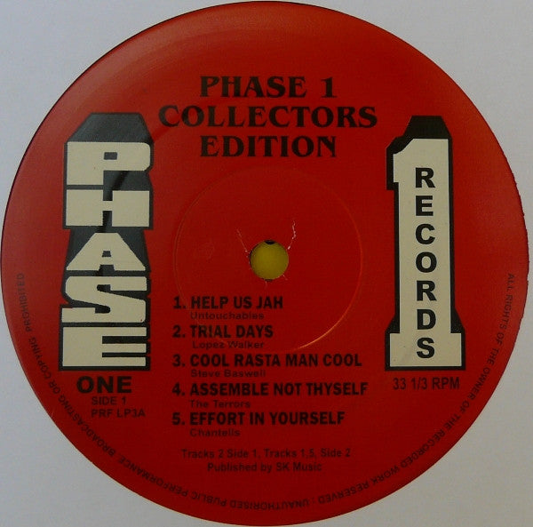 Various : Phase One Collectors Edition (LP, Comp, RE)