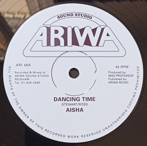Aisha : Dancing Time / The Creator  (12", RE)