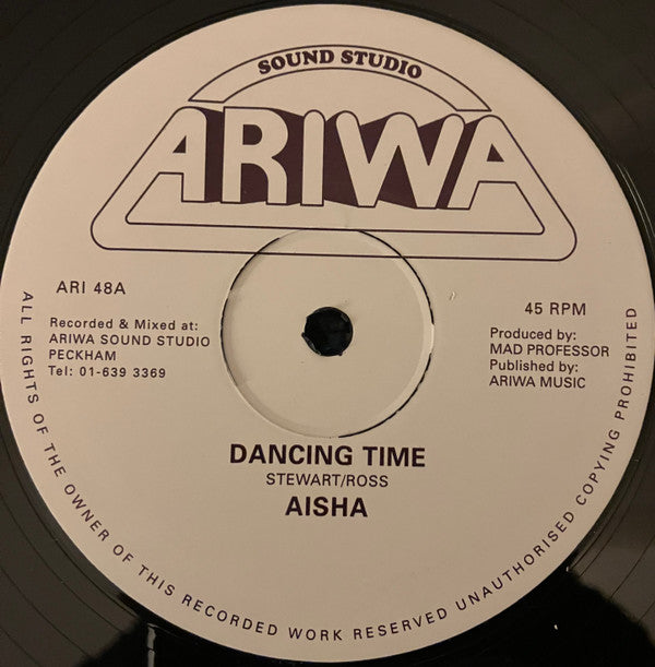Aisha : Dancing Time / The Creator  (12", RE)