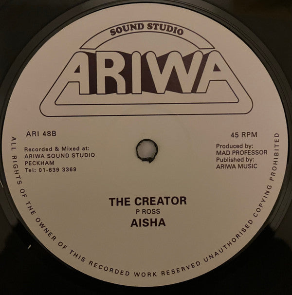 Aisha : Dancing Time / The Creator  (12", RE)