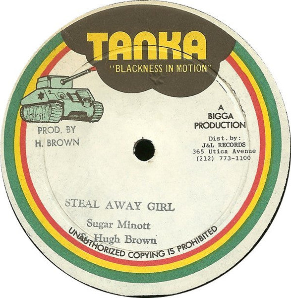 Sugar Minott & Hugh Brown* / Carlton Livingston : Steal Away Girl / Look Pon You (12")