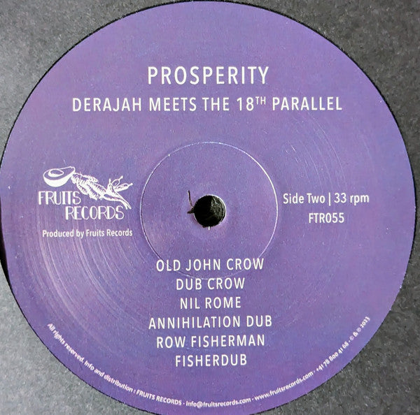 Derajah Meets The 18th Parallel : Prosperity (LP, Album, Sho)
