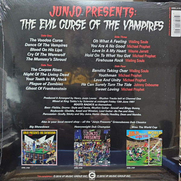 Henry "Junjo" Lawes : The Evil Curse Of The Vampires (LP, Album, Ltd, RE + LP, Comp, Ltd, RE, Spl)