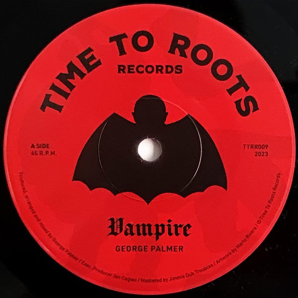 George Palmer (2) / Dub Wizards Band* : Vampire / Vampire Horns (7", Single, Ltd)