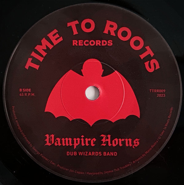 George Palmer (2) / Dub Wizards Band* : Vampire / Vampire Horns (7", Single, Ltd)