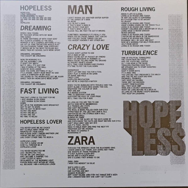 Joe Yorke : Hopeless (LP, Album)