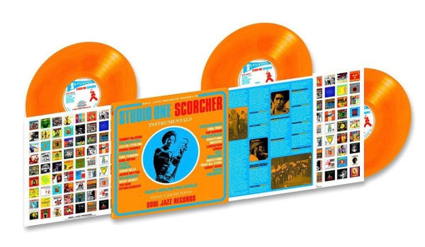 Various : Studio One Scorcher (Instrumentals) (3xLP, Comp, Ltd, RE, Ora)