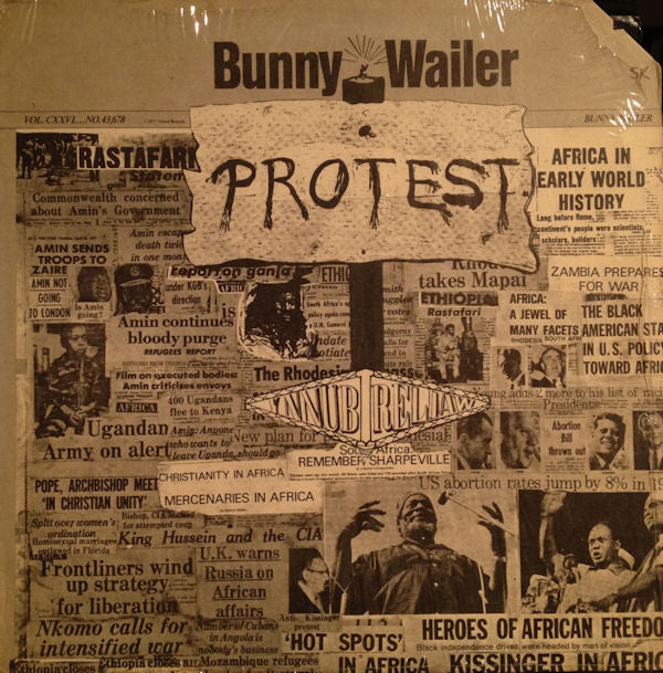 Bunny Wailer : Protest (LP, Album)