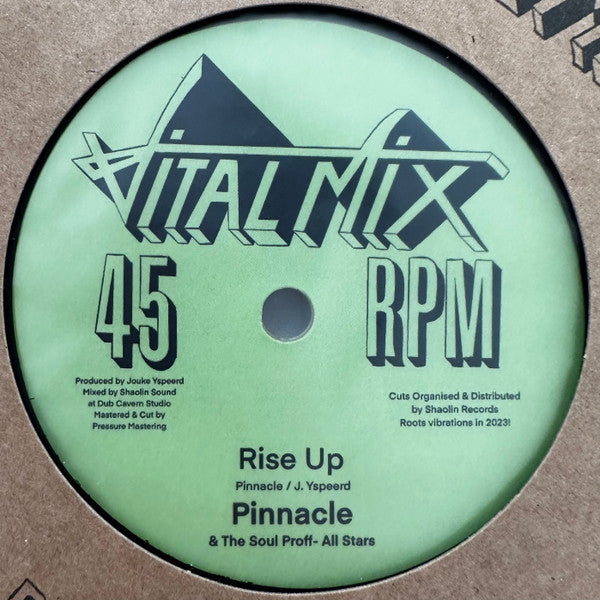 Pinnacle (5) : Rise Up (7", Ltd, Tra)